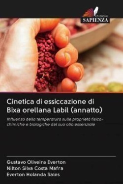 Cinetica di essiccazione di Bixa orellana Labil (annatto)