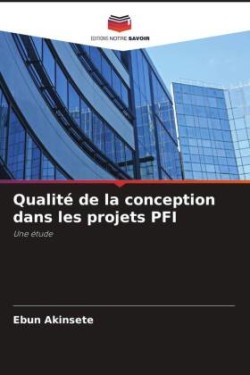 Qualité de la conception dans les projets PFI