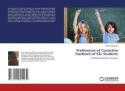 Preferences of Corrective Feedback of ESL Students