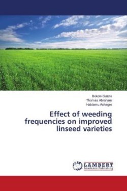 Effect of weeding frequencies on improved linseed varieties