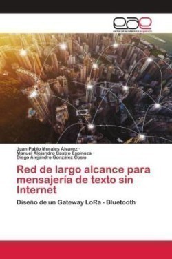 Red de largo alcance para mensajería de texto sin Internet