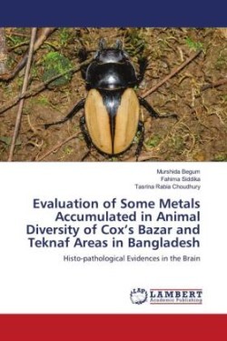 Evaluation of Some Metals Accumulated in Animal Diversity of Cox's Bazar and Teknaf Areas in Bangladesh