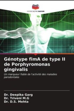 Génotype fimA de type II de Porphyromonas gingivalis