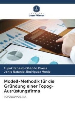 Modell-Methodik für die Gründung einer Topog-Ausrüstungsfirma