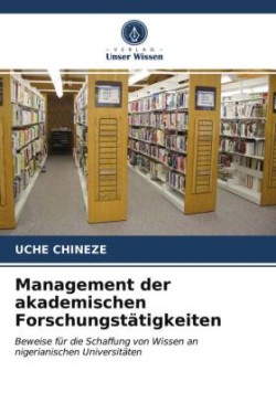 Management der akademischen Forschungstätigkeiten