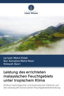 Leistung des errichteten malaysischen Feuchtgebiets unter tropischem Klima