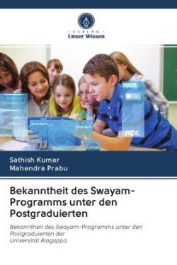 Bekanntheit des Swayam-Programms unter den Postgraduierten