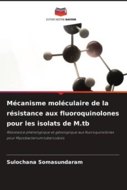 Mécanisme moléculaire de la résistance aux fluoroquinolones pour les isolats de M.tb