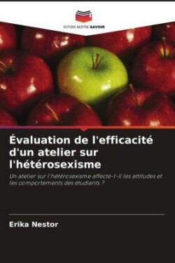 Évaluation de l'efficacité d'un atelier sur l'hétérosexisme