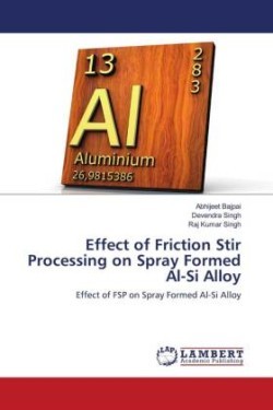 Effect of Friction Stir Processing on Spray Formed Al-Si Alloy