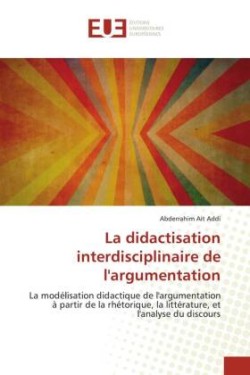 didactisation interdisciplinaire de l'argumentation