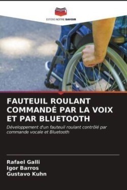 Fauteuil Roulant Commandé Par La Voix Et Par Bluetooth