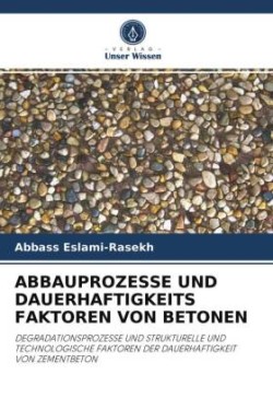 Abbauprozesse Und Dauerhaftigkeits Faktoren Von Betonen