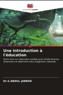 introduction à l'éducation