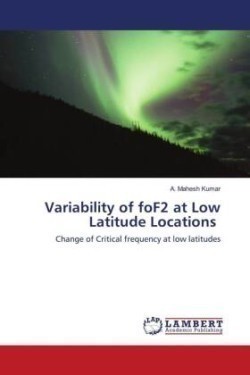 Variability of foF2 at Low Latitude Locations