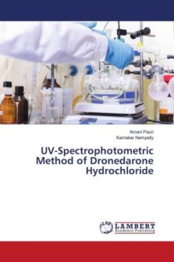 UV-Spectrophotometric Method of Dronedarone Hydrochloride