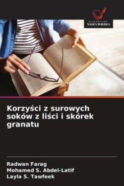 Korzyści z surowych soków z liści i skórek granatu