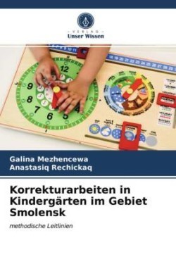 Korrekturarbeiten in Kindergärten im Gebiet Smolensk