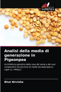 Analisi della media di generazione in Pigeonpea