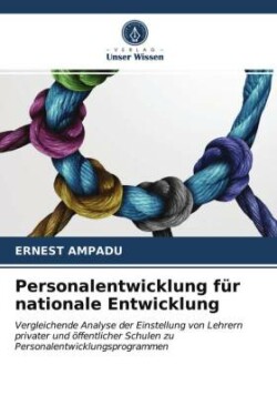 Personalentwicklung für nationale Entwicklung