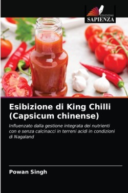 Esibizione di King Chilli (Capsicum chinense)