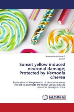 Sunset yellow induced neuronal damage; Protected by Vernonia cinerea