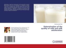 Determination of the quality of milk and milk adulteration