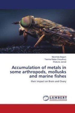 Accumulation of metals in some arthropods, mollusks and marine fishes