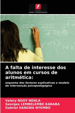 falta de interesse dos alunos em cursos de aritmética