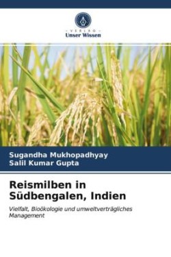 Reismilben in Südbengalen, Indien