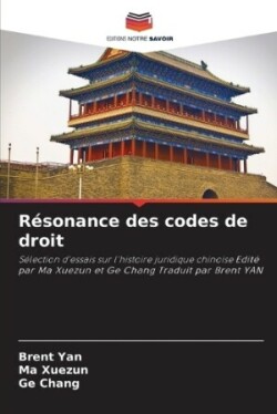 Résonance des codes de droit