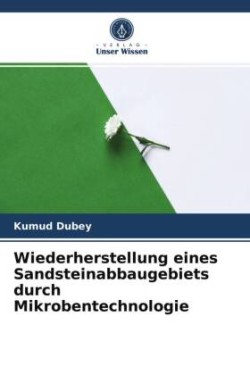 Wiederherstellung eines Sandsteinabbaugebiets durch Mikrobentechnologie