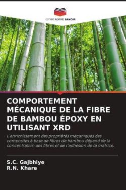 Comportement Mécanique de la Fibre de Bambou Époxy En Utilisant Xrd