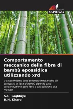 Comportamento meccanico della fibra di bambù epossidica utilizzando xrd