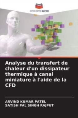 Analyse du transfert de chaleur d'un dissipateur thermique à canal miniature à l'aide de la CFD