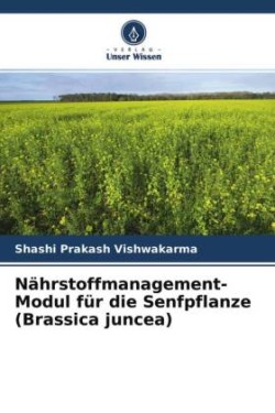 Nährstoffmanagement-Modul für die Senfpflanze (Brassica juncea)