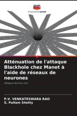 Atténuation de l'attaque Blackhole chez Manet à l'aide de réseaux de neurones