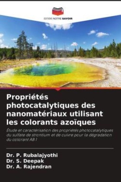 Propriétés photocatalytiques des nanomatériaux utilisant les colorants azoïques