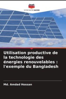 Utilisation productive de la technologie des énergies renouvelables