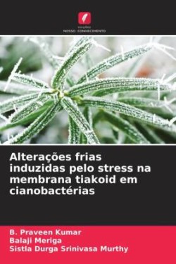 Alterações frias induzidas pelo stress na membrana tiakoid em cianobactérias