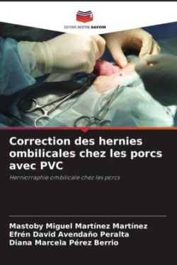 Correction des hernies ombilicales chez les porcs avec PVC