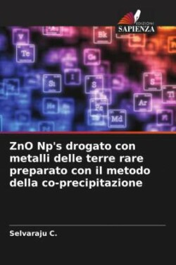 ZnO Np's drogato con metalli delle terre rare preparato con il metodo della co-precipitazione