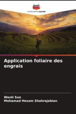 Application foliaire des engrais