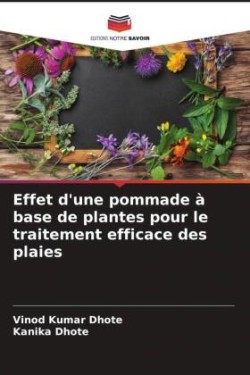 Effet d'une pommade à base de plantes pour le traitement efficace des plaies