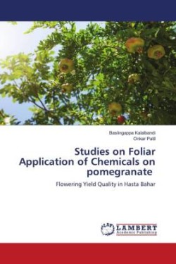 Studies on Foliar Application of Chemicals on pomegranate