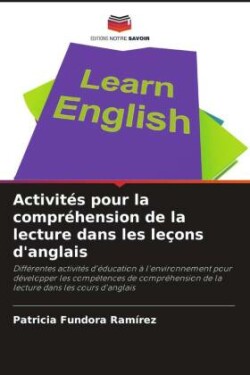 Activités pour la compréhension de la lecture dans les leçons d'anglais