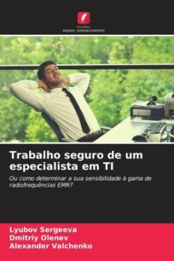 Trabalho seguro de um especialista em TI