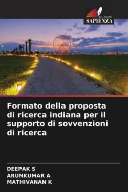 Formato della proposta di ricerca indiana per il supporto di sovvenzioni di ricerca