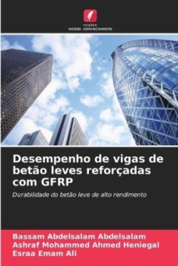 Desempenho de vigas de betão leves reforçadas com GFRP