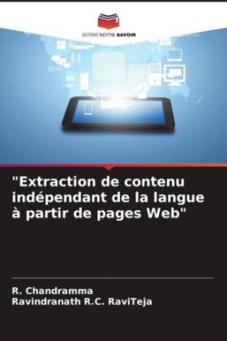 "Extraction de contenu indépendant de la langue à partir de pages Web"